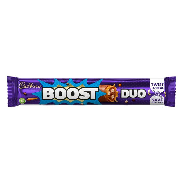 Cadbury Boost Duo Chocolate Bar 63g | High Quality Chocolate & Sweets Online - Product Image Cadbury Boost Duo Chocolate Bar 63g | High Quality Chocolate & Sweets Online - Product Image